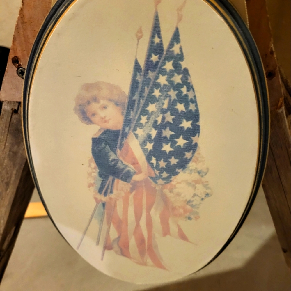Wall Plaque Vintage USA